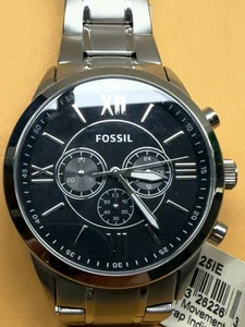 Reloj cronógrafo Fossil Flynn para hombre de acero inoxidable WR 3ATM. BQ1125IE - Imagen 1 de 10