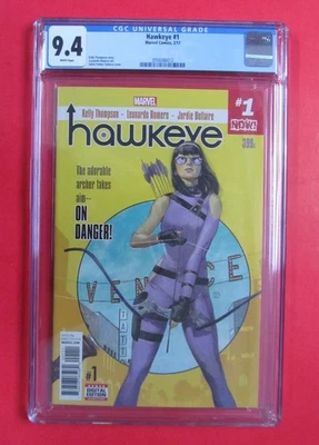 Hawkeye #1 CGC 9.4 (2017 Marvel) Origen y primera aparición Foto 1 de 4