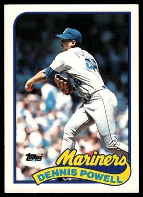 1989 Topps Traded #97T Dennis Powell - Image 1 of 2