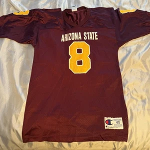 Champion Arizona State Sun Devils Football Jersey Mens 40 Vintage - Picture 1 of 7