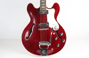 Epiphone Riviera E360TDC 1967 de colección ~ rojo cereza ~ 6 cuerdas Kalamazoo años 60 RARO - Imagen 1 de 23