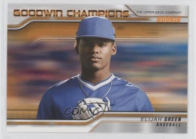 2023 Upper Deck Goodwin Champions Horizontal Orange Elijah Green #79 - Image 1 of 2