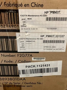 Oryginalny zestaw konserwacyjny HP F2G77A LaserJet 220V F2G77A - Zdjęcie 1 z 8