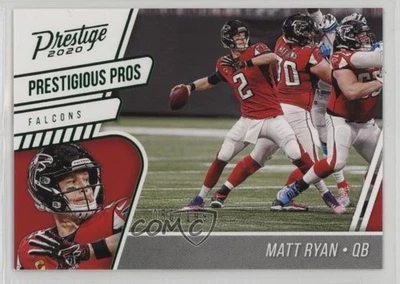 2020 Panini Prestige Prestigious Pros Xtra Points Green /199 Matt Ryan #PP-MR - Image 1 of 2
