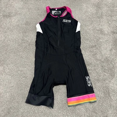 SL3S Велоспорт нагрудник шорты мужской средний триатлон гоночный костюм нейлона спандекс с подкладкой - Изображение 1 из 4