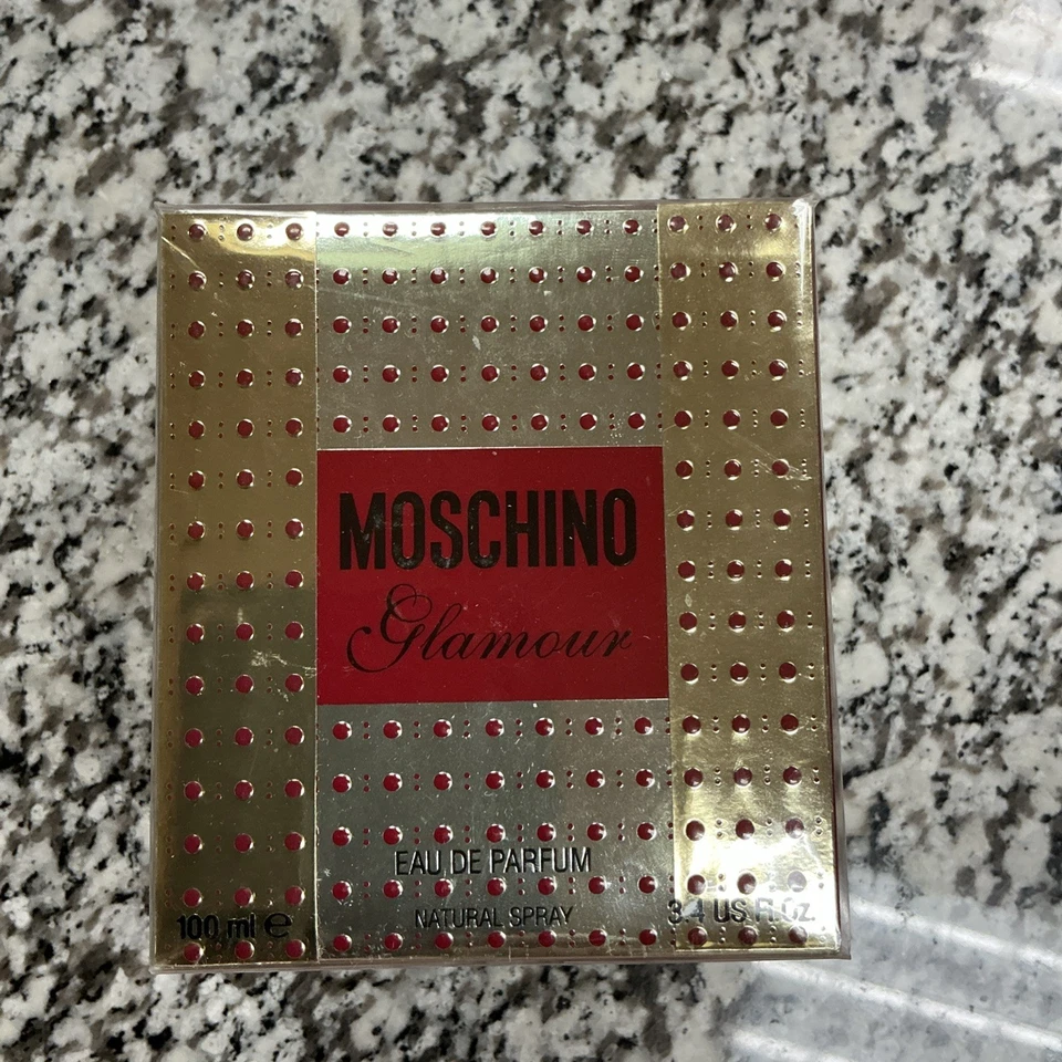 Moschino Glamour 3,4 fl oz/100 ml Eau de Parfum spray feminino DESCONTINUADO - Imagem 1 de 1