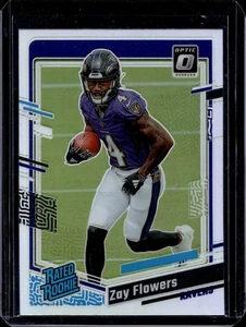 2023 Donruss Optic #210 Zay Flowers Holo - Picture 1 of 2