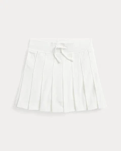 Ralph Lauren WHITE Girls Pleated Mesh Skort, US Small - Picture 1 of 1