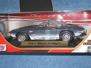 2012 Motor Max 1961 Chevy Corvette Mako Shark 1:18 Die Cast Dream Cruise B8970 - Picture 1 of 5