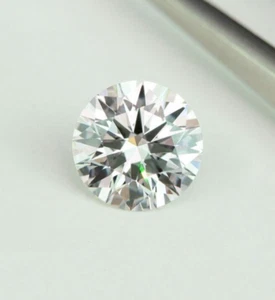 Lab-Grown 0.6 Ct CVD Diamond 5.50mm Round D, Clarity FL ,Certified Loose Diamond - Picture 1 of 8