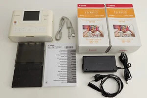 Canon Selphy CP1300 Fotodrucker, Drucker mit 2 x RP-108 - Bild 1 von 11