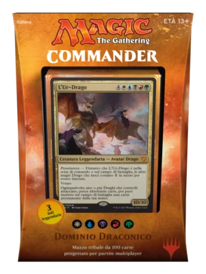 ITALIAN Magic MTG 2017 Commander C17 Draconic Domination Deck The Gathering NIB - Image 1 of 4