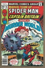 🔥MARVEL TEAM-UP #66*JOHN BYRNE*1978*2ND APP. OF CAPTAIN BRITAIN*1ST ARCADE*VF-*