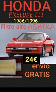 Filtro Aire Ashika Honda Prelude III 1986/1996 - Imagen 1 de 7