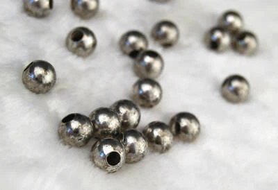 Cuentas de bronce base chapadas en plata antigua con agujero de 4,0 mm 10 mm 20 piezas Foto 1 de 4