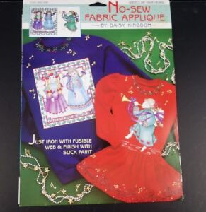 No Sew Iron-on Fabric Appliqué by Daisy Kingdom "Angels We Have"  C101-1001-004