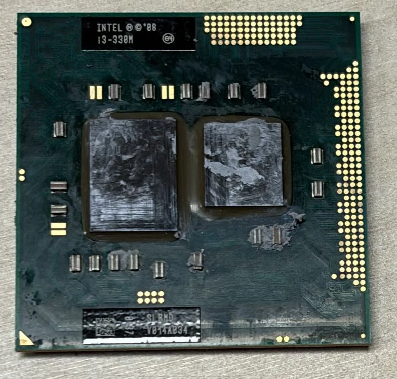 CPU Intel Core i3-330M 2,133GHz socket G1/rPGA988A SLBMD CP80617004122AG usata - Immagine 1 di 2
