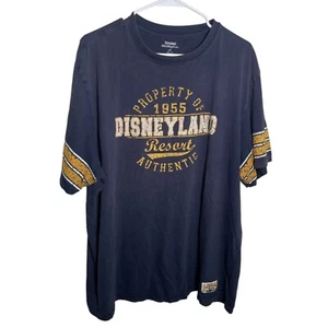 Disneyland Resort T-Shirt Adult XXL Navy Blue Yellow Short Sleeve - Picture 1 of 9