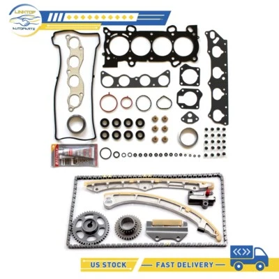 For 2007 Honda Accord CR-V 2.4L Head gasket set & Timing Chain Kit Free Shipping - Image 1 of 4