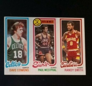 1980-81 Topps Cowens-Westphal A/S-Smith (59-16-36) near mint-mint