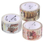 Decorate and Craft with Ciieeo Stamp Washi Tapes - Set of 3 Rolls
