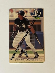 FRANK THOMAS 1995 CLASSIC PHONE CARD FOR PROMOTIONAL USE WHITE SOX - Picture 1 of 2
