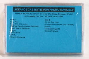 ZAPPA / Can't Do That...Stage 5 YCDTOSA Tape 2 1992 Promo-Only cassette SEALED - Picture 1 of 3