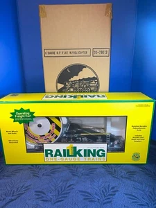 MTH 70-79013 G Gauge RailKing One Gauge Operating Helicopter Car - Picture 1 of 8