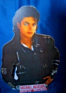 MICHAEL JACKSON SONY MUSIC STORE WERBEAUFSTELLER DISPLAY SCHLECHT REDUZIERT ££ - Bild 1 von 6
