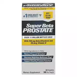 Super Beta Prostate Dietary Supplement 60 Caplets ~ Exp 2026+2027 - Picture 1 of 1