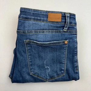 Judy Blue Jeans Womens 31 x 26 Relaxed Fit Stretch Denim Medium Wash Straight - Picture 1 of 8