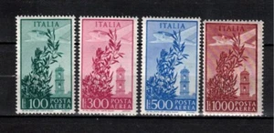 s46887 ITALIA MNH 1955/59 Campidoglio stelle 4v - Foto 1 di 1