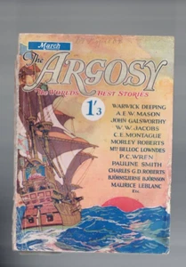THE ARGOSY , THE WORLD'S BEST STORIES , MARCH 1930 - Picture 1 of 1