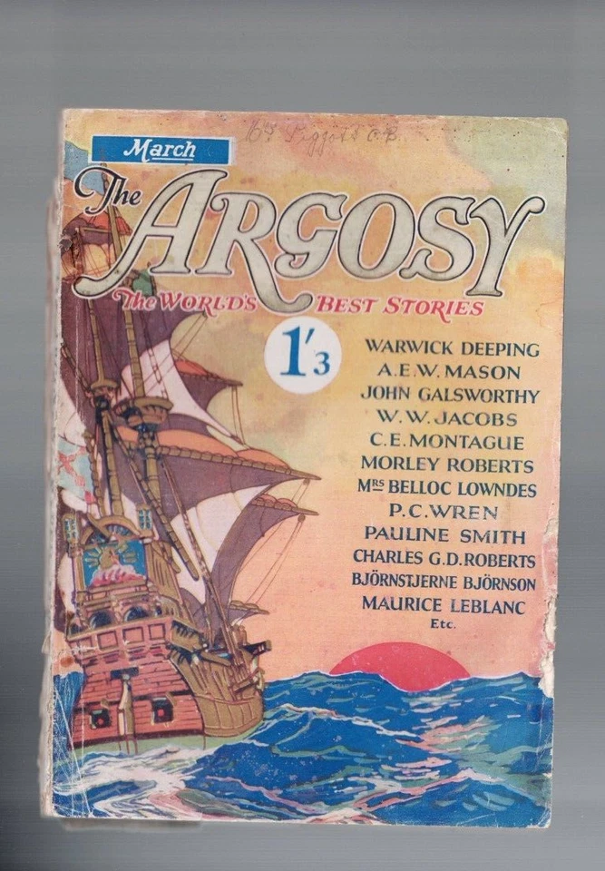 THE ARGOSY , THE WORLD'S BEST STORIES , MARCH 1930 - Image 1 of 1
