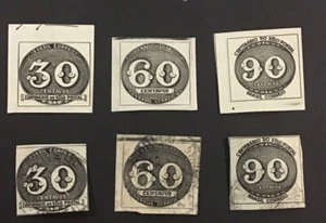 Brazil 1943 VF MLH & Used Scott 609-611 Complete Set, (W14) - Picture 1 of 2