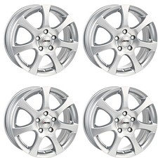4 Autec ZENIT wheels 7,5x17 ET25 5x112 SIL for Mercedes-Benz C CLC CLK E GLC SLC