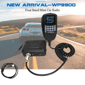 ANYSECU WP-9900 25W Dual Band 136-174 & 400-480MHz Mini Two Way Radio + USB - Picture 1 of 12