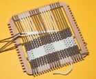 Small easy warping tapestry/weaving set (2 size 2/1 loom,comb, needle,shuttle )