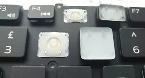 Dell XPS 13 9343 9350 9360 Single UK Black Keyboard Key (Backlit Version) 0RMN4V - Picture 1 of 3