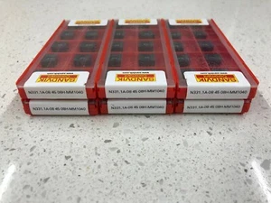 INSERTO SANDVIK ORIGINALE N331.1A 08 45 08H-MM 1040 - Foto 1 di 1