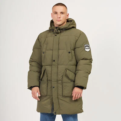 Indicode Herren Jacke Winterjacke lang Parka Winterparka Outdoor Wintermantel - Bild 1 von 4