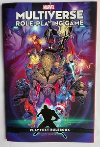 MARVEL MULTI-VERSE Role Playing Game PLAYTEST RULEBOOK (Trade Paperback) NEW - Picture 1 of 4