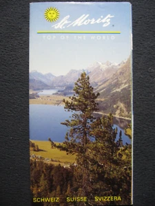 St. Moritz Pamphlet (English, French, German, Italian) - Includes Shipping! - Picture 1 of 3