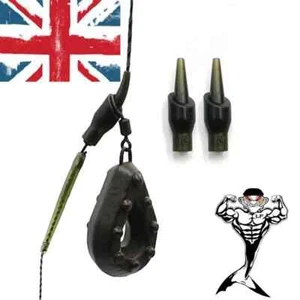 Cauchos Carp Run Rig. Cauchos de plomo para plataforma. Plataformas de correr. Aparejo terminal de pesca. - Imagen 1 de 7