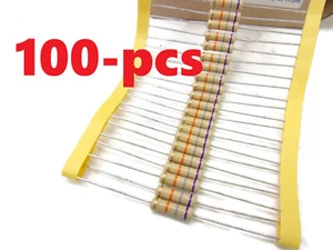 (100-pcs) 78KΩ @ 2W 5% Carbon Film Resistors 33,000 Ohms 2 Watts ~ US SELLER - Picture 1 of 5