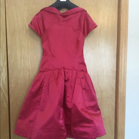 Hermoso vestido de cóctel para mujer Zac Posen, fucsia talla 2 venta al por menor $1,200 Foto 1 de 4