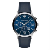 Orologio Uomo Cronografo ARMANI AR11226 Cassa Acciaio Cinturino Pelle
