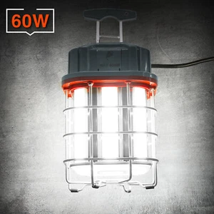 Outdoor Construction Light Job Site Lighting 60W 8400LM LED Temporary Work Light - Picture 1 of 12