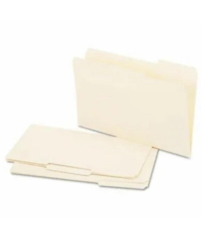 Carpetas de archivos interiores recicladas Universal Office Products 15213, pestaña superior de corte de 1/3, Foto 1 de 1