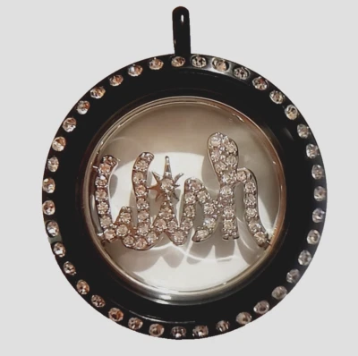 Origami猫头鹰圆形水晶吊坠愿望吊坠 — 第 1/4 张图片